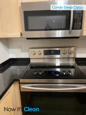 Condo Kitchen Cleaning
